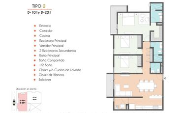 VENTA DEPARTAMENTO, 3 RECÁMARAS, 2.5 BAÑOS, DEL VALLE, BENITO JUAREZ, CDMX