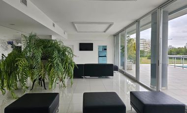 Alquiler Departamento de 2 ambientes amoblado con cochera en edificio Delta 8 Nordelta de categoria