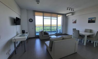 Alquiler Departamento de 2 ambientes amoblado con cochera en edificio Delta 8 Nordelta de categoria