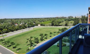 Alquiler Departamento de 2 ambientes amoblado con cochera en edificio Delta 8 Nordelta de categoria