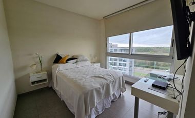 Alquiler Departamento de 2 ambientes amoblado con cochera en edificio Delta 8 Nordelta de categoria