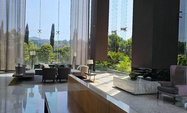 Se renta  depto amueblado  con vista a la mexicana en High park Santa Fe