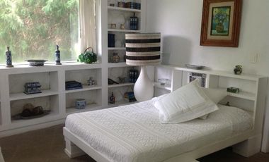 En exclusiva zona residencial.