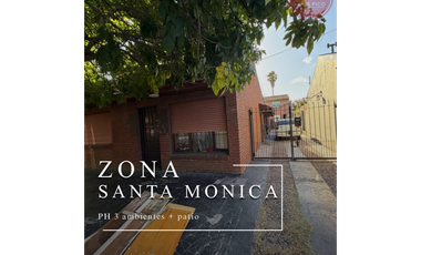 VENTA - PH 3 ambientes + patio - Santa Monica