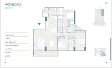 APARTAMENTO PH COUNTRY CLUB TORRE 700 Y 800