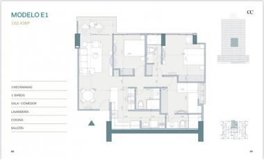 APARTAMENTO PH COUNTRY CLUB TORRE 700 Y 800