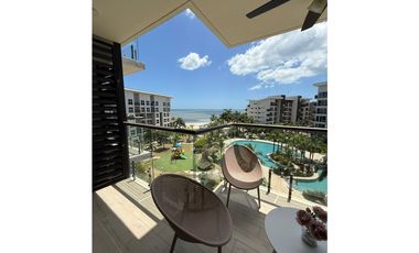 Venta apto Amoblado con Vista al Mar en Playa Caracol