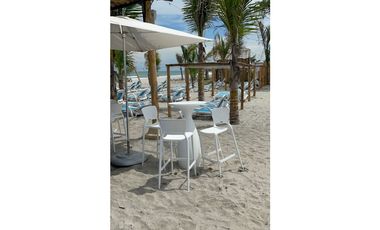 Venta apto Amoblado con Vista al Mar en Playa Caracol