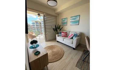 Venta apto Amoblado con Vista al Mar en Playa Caracol