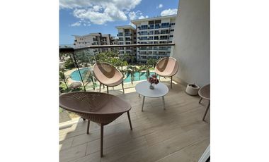 Venta apto Amoblado con Vista al Mar en Playa Caracol