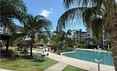 Venta apto Amoblado con Vista al Mar en Playa Caracol