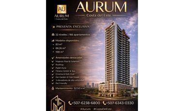 🟨 PREVENTA – AURUM 🟨  Costa del Este – Panamá