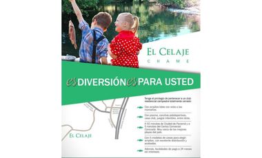 VENDO TERRENO - EL CELAJE - CHAME