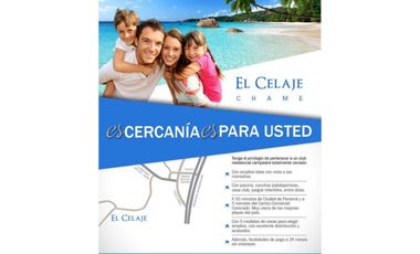 VENDO TERRENO - EL CELAJE - CHAME