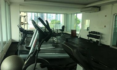 ALQUILO APARTAMENTO AMOBLADO EN PUNTA PACIFICA, 110M2, 2 RECAMARAS.