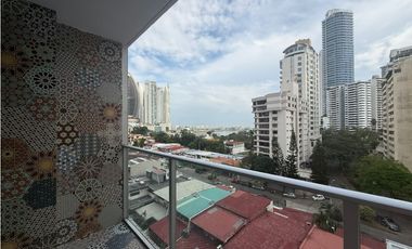 ALQUILO APARTAMENTO AMOBLADO EN PUNTA PACIFICA, 110M2, 2 RECAMARAS.
