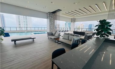 ALQUILO APARTAMENTO EN COSTA DEL ESTE, AMOBLADO, 1 RECAMARA, 90M2.