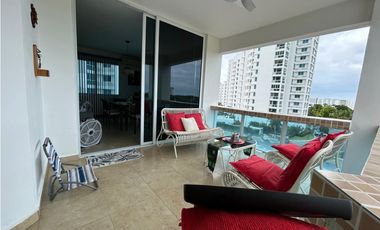 VENDO APARTAMENTO EN PLAYA BLANCA, 2 RECAMARAS, 131M2, BALCON AMPLIO.