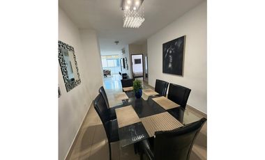 ALQUILO APARTAMENTO AMOBLADO EN OBARRIO, 3 RECAMARAS, 165M2, CALLE 50.