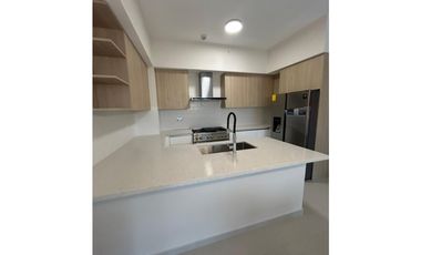 ALQUILO APARTAMENTO EN SANTA MARIA, AMOBLADO, 1 RECAMARAS, 90M2.