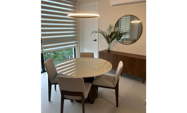 ALQUILO APARTAMENTO EN SANTA MARIA, AMOBLADO, 1 RECAMARAS, 90M2.