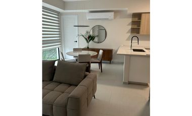 ALQUILO APARTAMENTO EN SANTA MARIA, AMOBLADO, 1 RECAMARAS, 90M2.