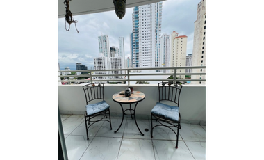 VENDO APARTAMENTO EN SAN FRANCISCO, 2 RECAMARAS, 105M2, CON BALCON.