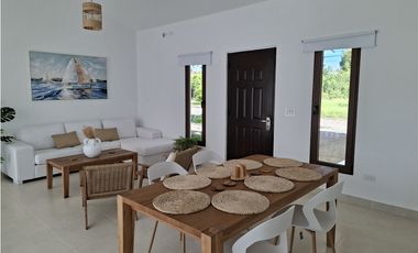 Casa de playa nueva con 3 recamaras