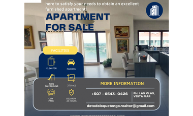 Se vende apartamento en PH Las Olas 2, San Carlos