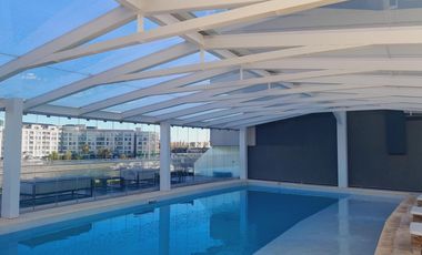 Excelente 2 ambientes Vista Bahía . Disponible abril 2026. Impecable! Vista a Bahía. Amenities.