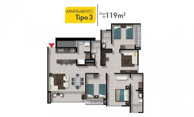 VENTA APARTAMENTO HACIENDA DEL GOLF
