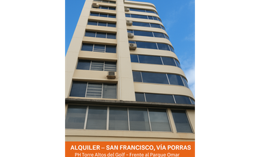 PH Torre Altos del Golf Alquiler $800.00
