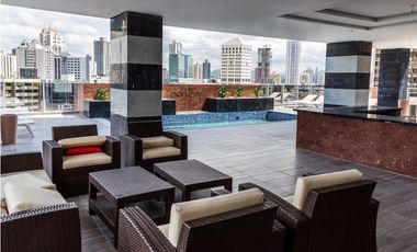 ALQUILO HERMOSO APARTAMENTO AMOBLADO EN OBARRIO, 2 RECAMARAS, 130M2.