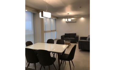 ALQUILO HERMOSO APARTAMENTO AMOBLADO EN OBARRIO, 2 RECAMARAS, 130M2.