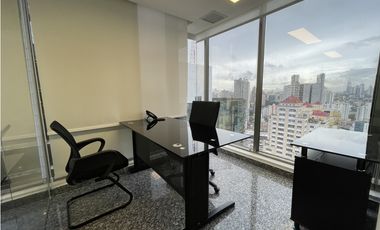 Oficina amoblada en Alquiler, Obarrio - Ph Twist Tower