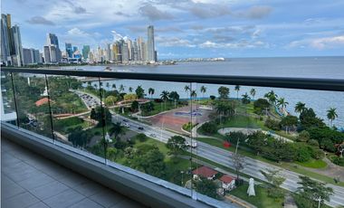 ALQUILO APARTAMENTO, AVE BALBOA, 2 RECAMARAS, AMOBLADO, VISTA AL MAR.