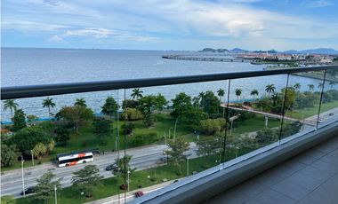 ALQUILO APARTAMENTO, AVE BALBOA, 2 RECAMARAS, AMOBLADO, VISTA AL MAR.