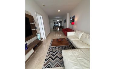 ALQUILO APARTAMENTO EN AVE BALBOA, AMOBLADO, 1 RECAMARA, VISTA AL MAR.