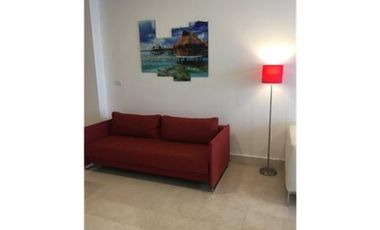 ALQUILO APARTAMENTO EN AVE BALBOA, AMOBLADO, 1 RECAMARA, VISTA AL MAR.