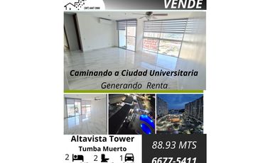 VENDO APARTAMENTO ALTAVISTA TOWER REMODELADO