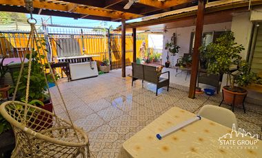 VENTA CASA EN PASAJE 4 DORMITORIOS 2 BAÑOS 252 M2  RENCA