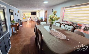 VENTA CASA EN PASAJE 4 DORMITORIOS 2 BAÑOS 252 M2  RENCA