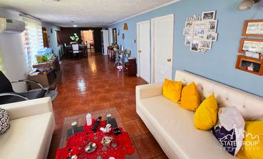 VENTA CASA EN PASAJE 4 DORMITORIOS 2 BAÑOS 252 M2  RENCA