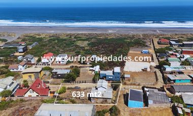 PICHILEMU - CAHUIL SEGUNDA LINEA CON VISTA AL MAR