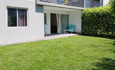 VENTA DE DEPARTAMENTO CON PATIO PROPIO EN ÑUÑOA