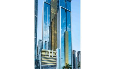 ALQUILO OFICINA EN AVE, BALBOA, 200M2, AMOBLADA, VISTA PANORAMICA.