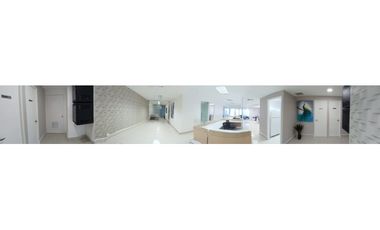 ALQUILO OFICINA EN AVE, BALBOA, 200M2, AMOBLADA, VISTA PANORAMICA.