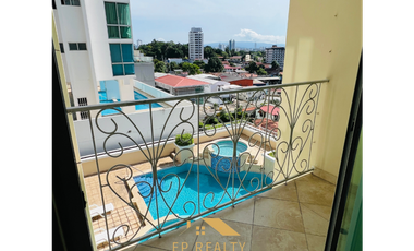 VENDO APARTAMENTO EN SAN FRANCISCO, 2 RECAMARAS, 95M2, CON BALCON.