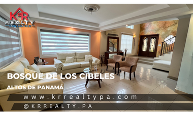 VENTA DE CASA EN BOSQUE DE LOS CIBELES ALTOS DE PANAM, 4 RECMARAS