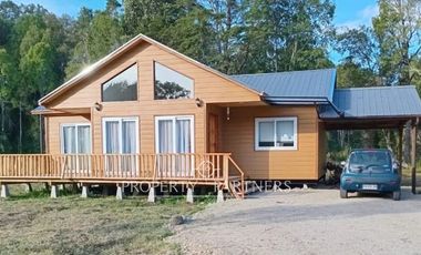 Linda casa amoblada en arriendo, salida a Ruta 5 Sur, Frutillar Alto